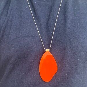 🇧🇷 - [Unmarked]: Minimalist Color Block Geometric Necklace